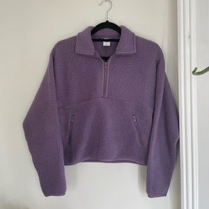 TNA Fleece Quarter Zip Pullover